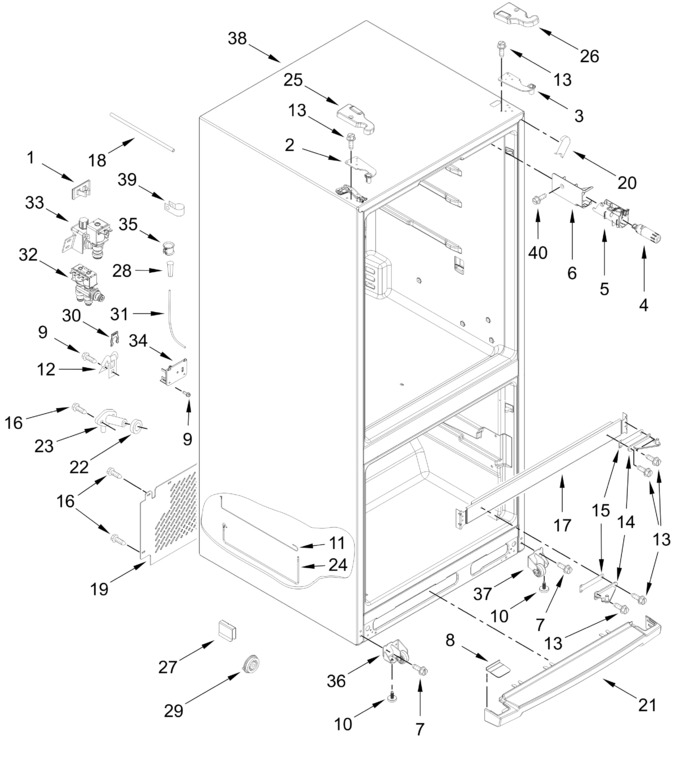 Diagram for WRF560SEHB06