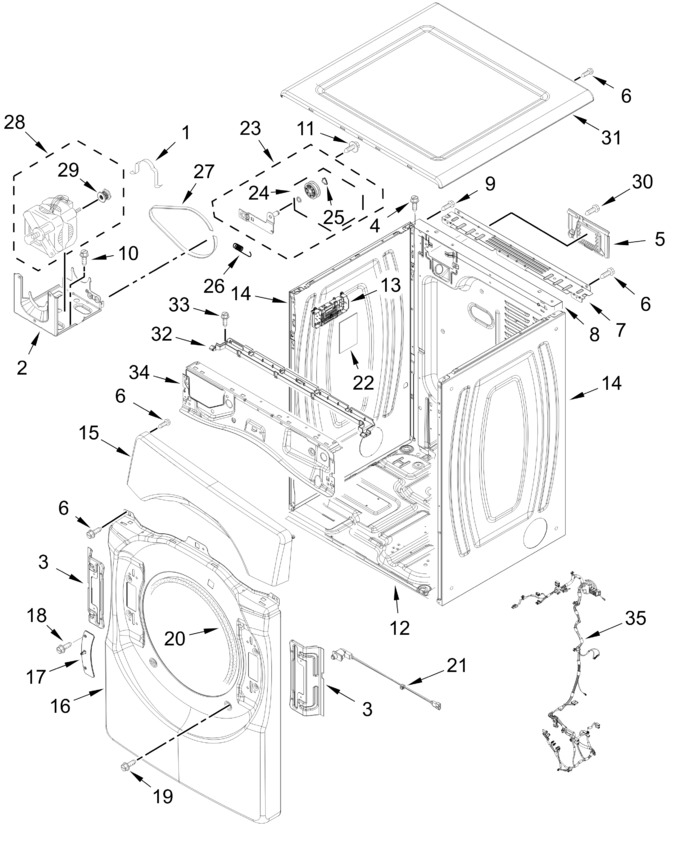 Diagram for WEF5727TW0