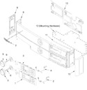 Diagram for Washer/dryer Console Parts