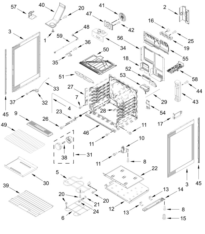 Diagram for YKSES430SPS0
