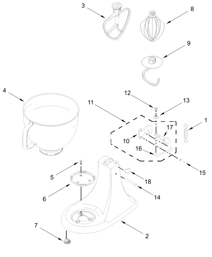 Diagram for 5KSM45AWH6