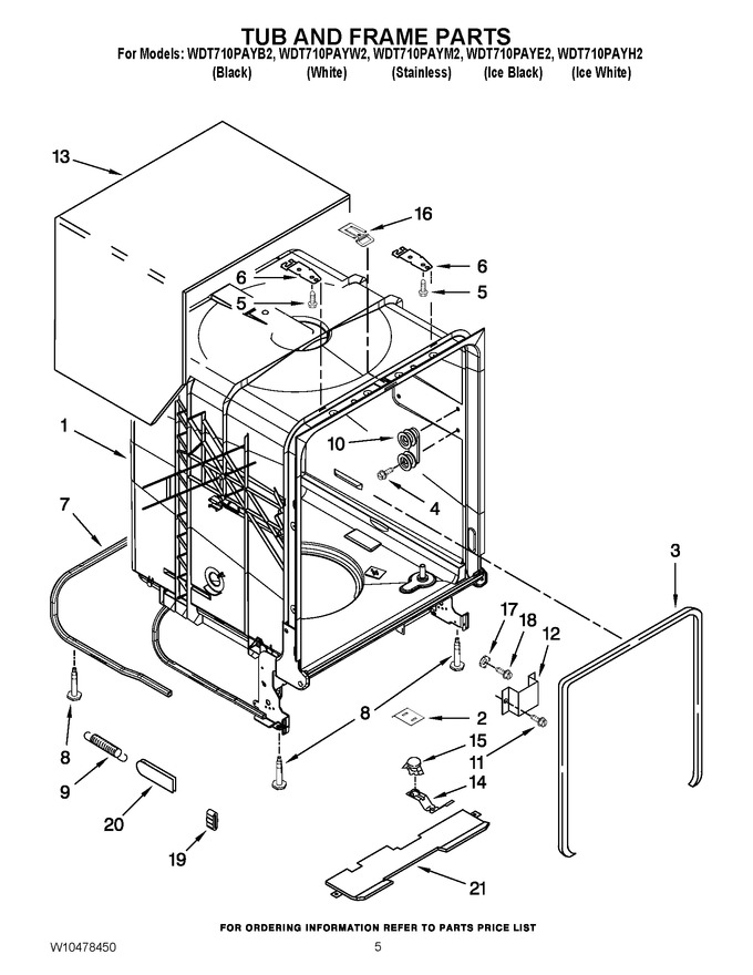 Diagram for WDT710PAYE2