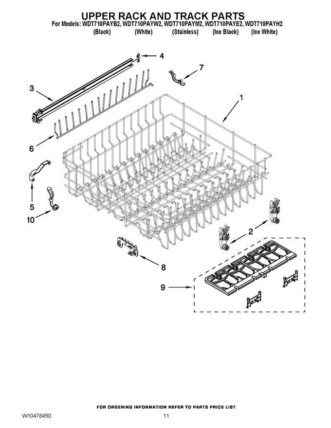Diagram for WDT710PAYW2