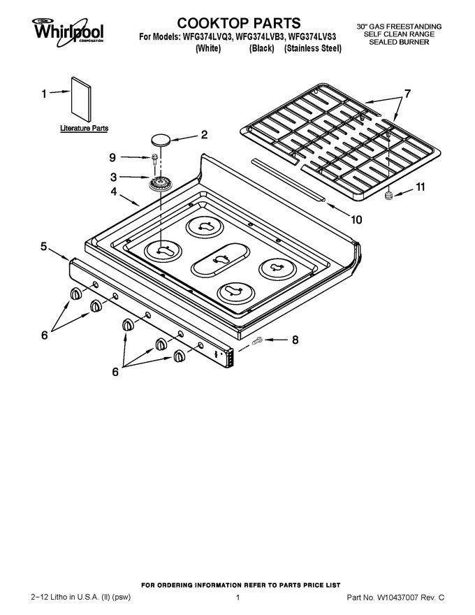 Diagram for WFG374LVB3