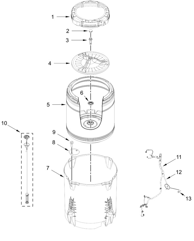 Diagram for MTW6200RR1