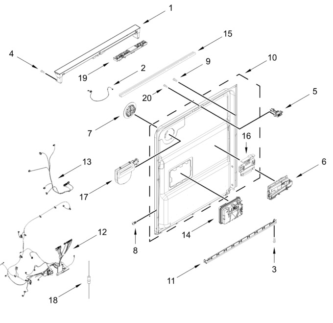 Diagram for WDPS7024RZ3