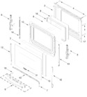 Diagram for Door Parts