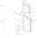 Diagram for Door Parts