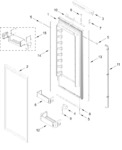 Diagram for Refrigerator Door Parts