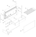 Diagram for Freezer Door And Basket Parts