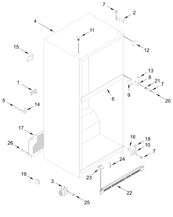 Diagram for WRTX5421TZ00