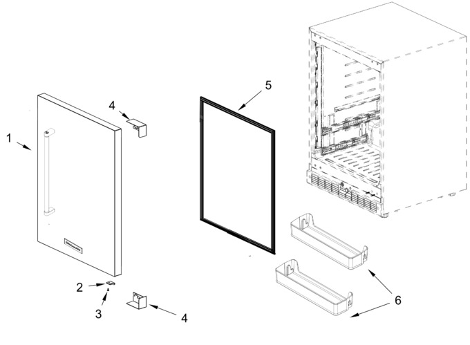 Diagram for KURR124SSB00