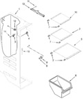Diagram for Freezer Liner Parts
