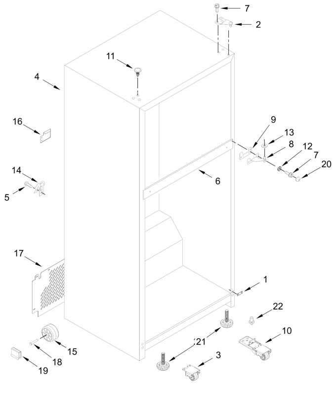 Diagram for WRTX3319SW00