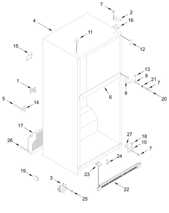 Diagram for WRTX3021TW00