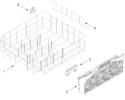 Diagram for Lower Rack Parts