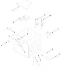 Diagram for Oven Parts (30 In)