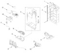 Diagram for Dispenser Front Parts