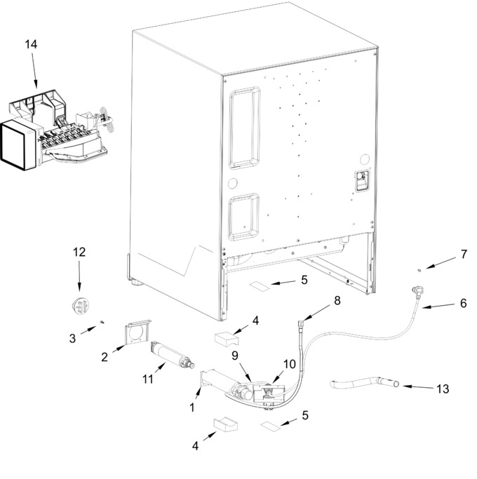 Diagram for KUCT524SPA00