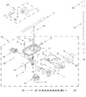 Diagram for Pump, Washarm And Motor Parts