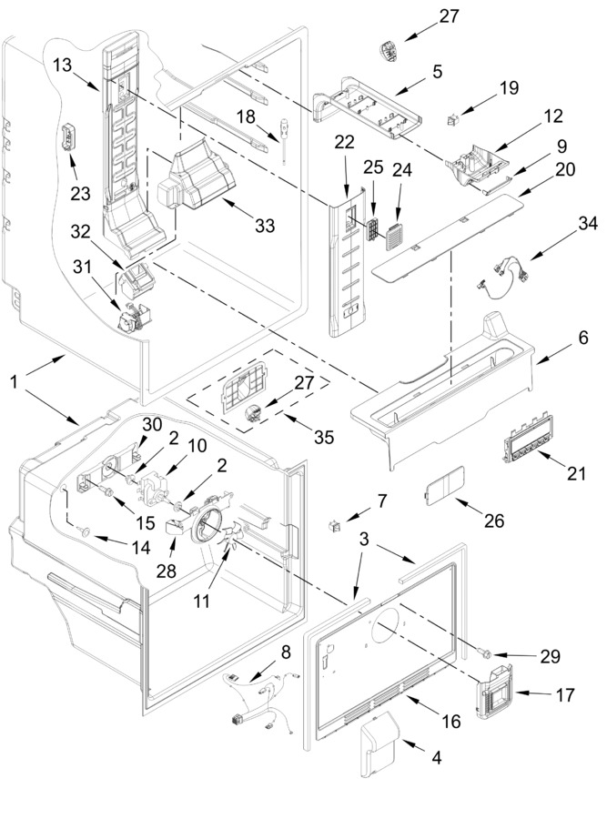 Diagram for WRF560SFHZ07