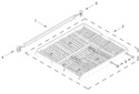Diagram for Third Level Rack And Track Parts