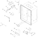 Diagram for Refrigerator Liner Parts