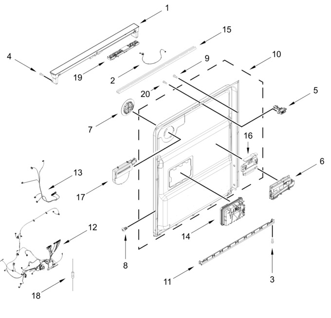 Diagram for WDT750SAKV5