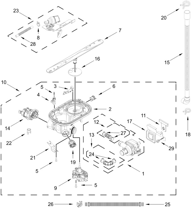 Diagram for WDTA50SAKW5