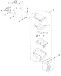 Diagram for Washer Dispenser Parts