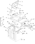 Diagram for Top And Cabinet Parts