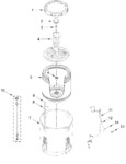 Diagram for Basket And Tub Parts