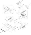 Diagram for Freezer Door Parts