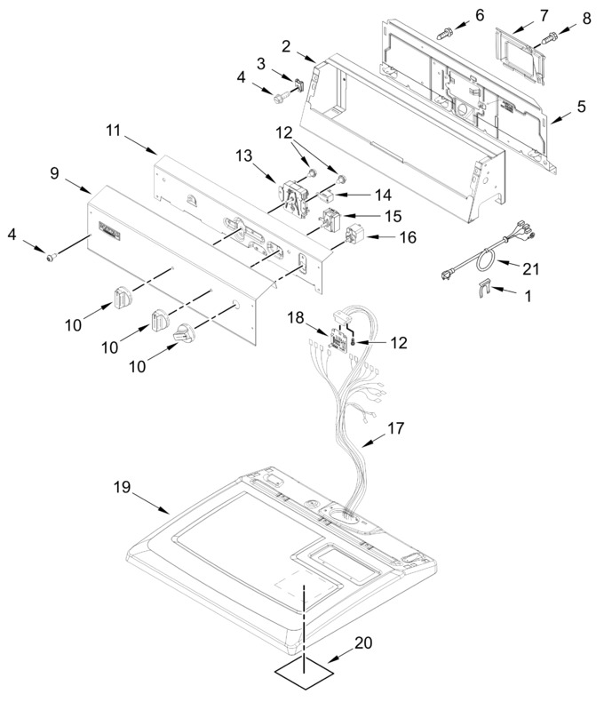 Diagram for YMEDP586GW1