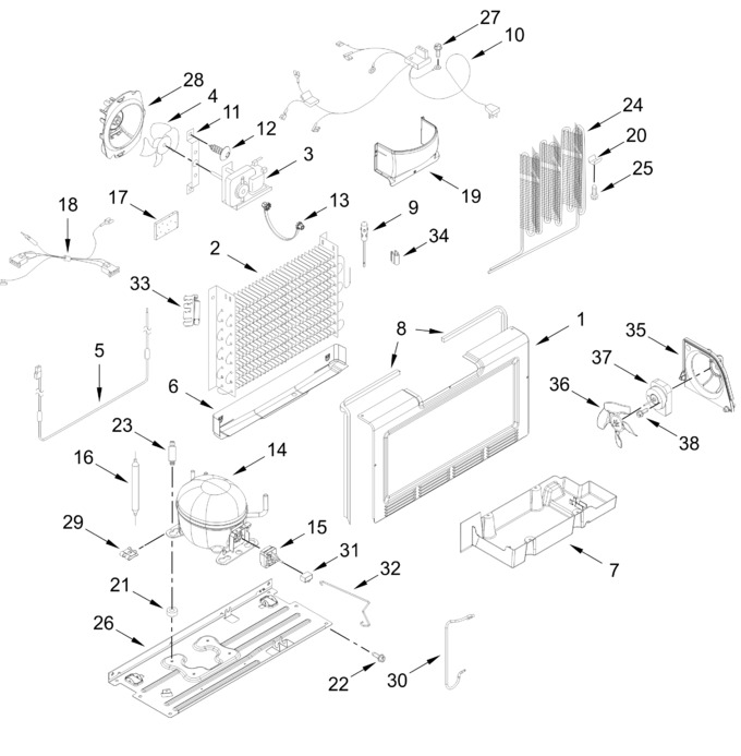 Diagram for MZF34X18FW10