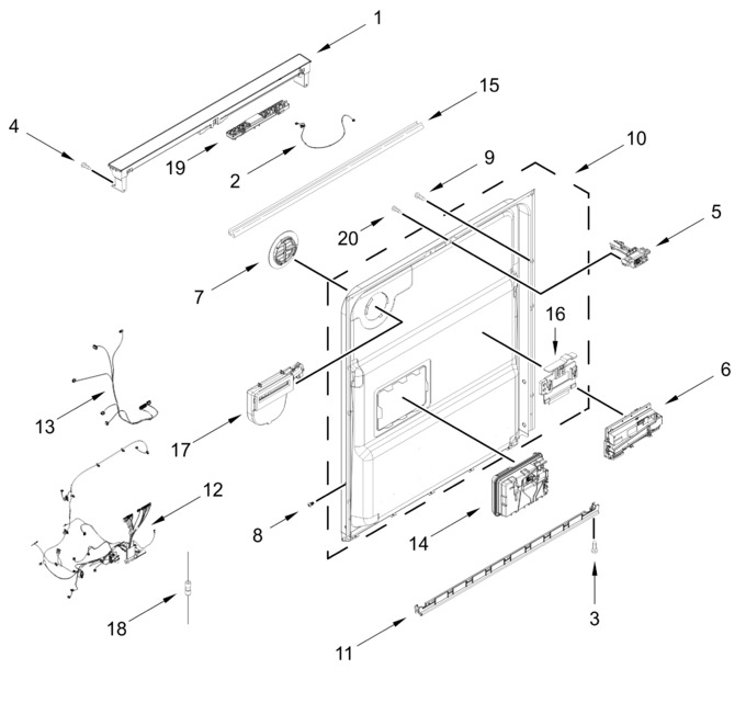 Diagram for WDTA50SAKT5