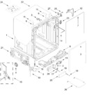 Diagram for Tub And Frame Parts