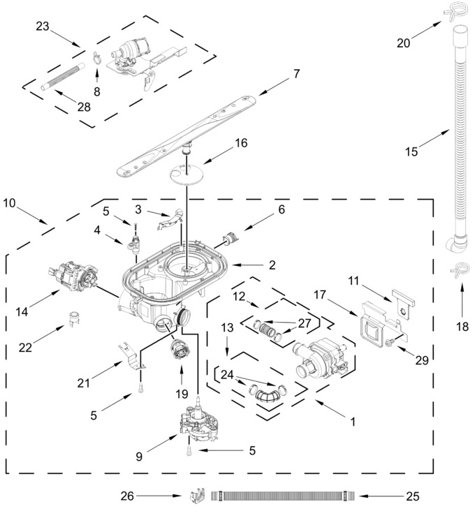 Diagram for WDTA50SAKT5