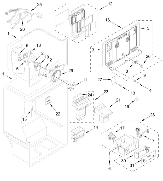 Diagram for WRTX5118TB00
