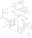 Diagram for Top And Cabinet Parts