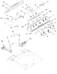 Diagram for Console And Water Inlet Parts