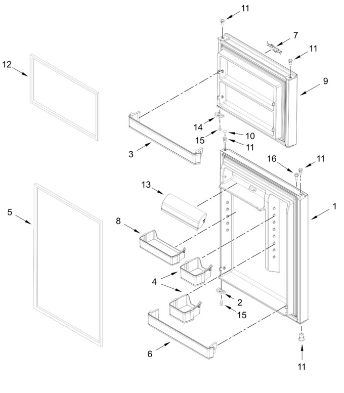 Diagram for WRTX3319SB00