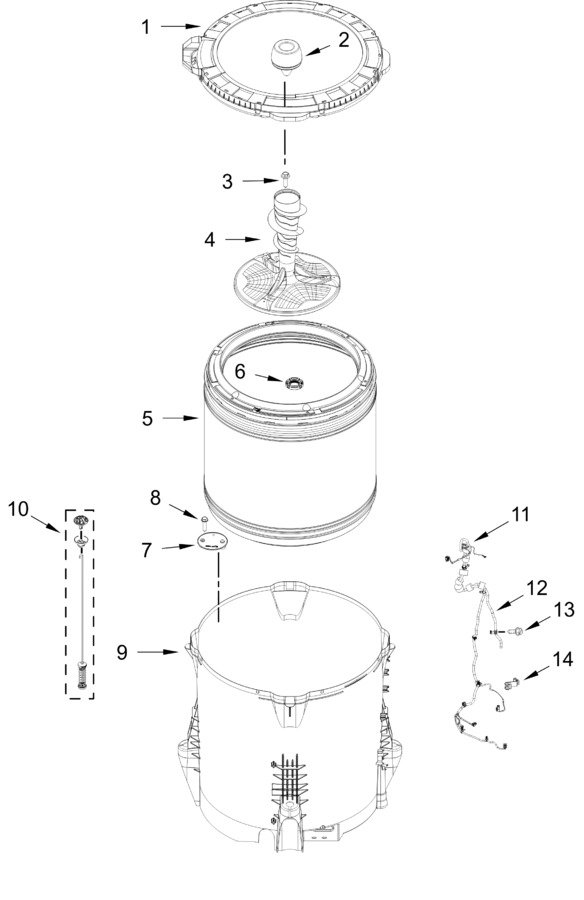 Diagram for MVW4505MW3