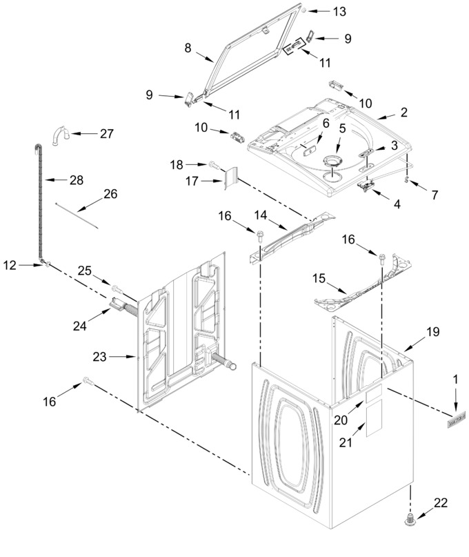 Diagram for MTW5205TW1
