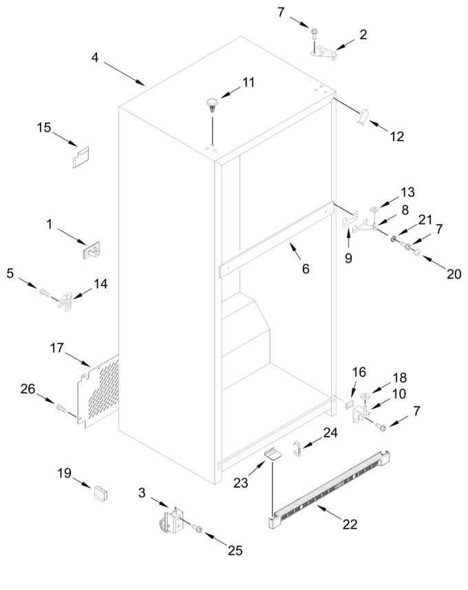 Diagram for WRTX7421TB00