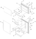 Diagram for Door Parts