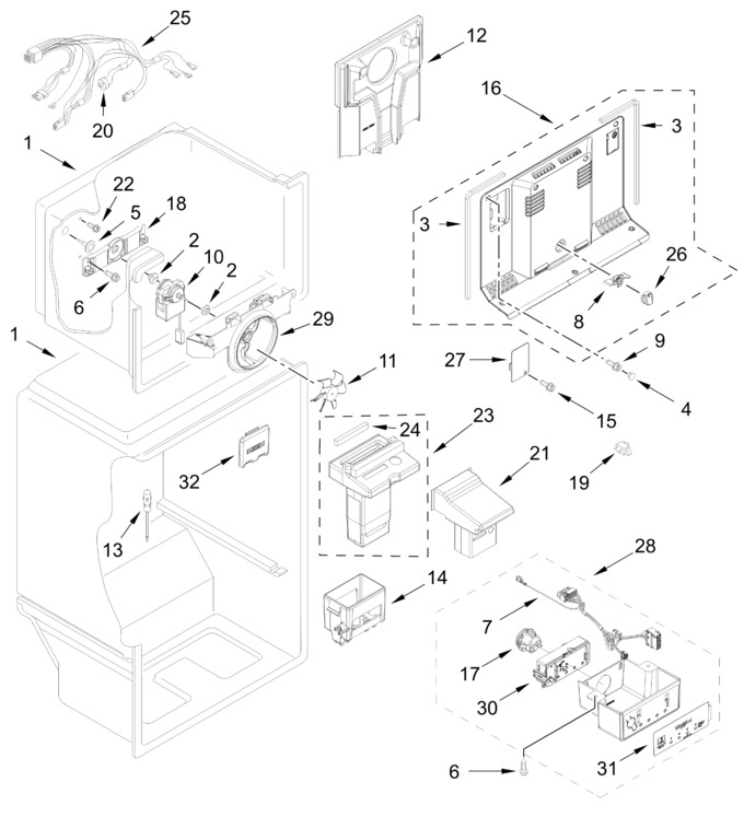 Diagram for WRTX3014TB00