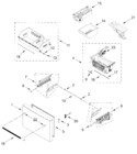 Diagram for Freezer Door Parts