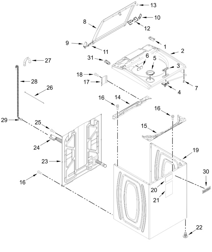 Diagram for MTW5600RW1