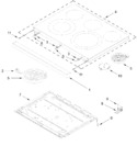 Diagram for Cooktop Parts